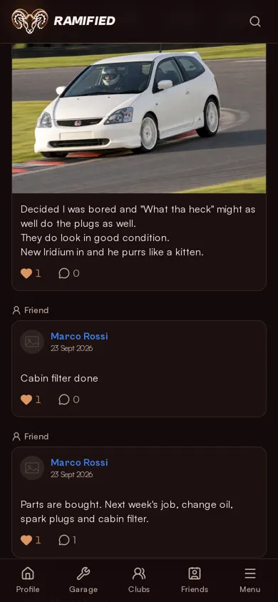 Ramified feed